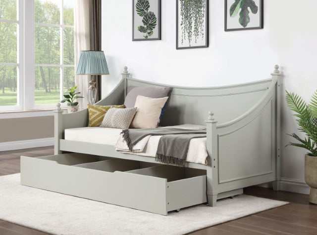 Lycoris Light Gray Twin Daybed - Ornate Home
