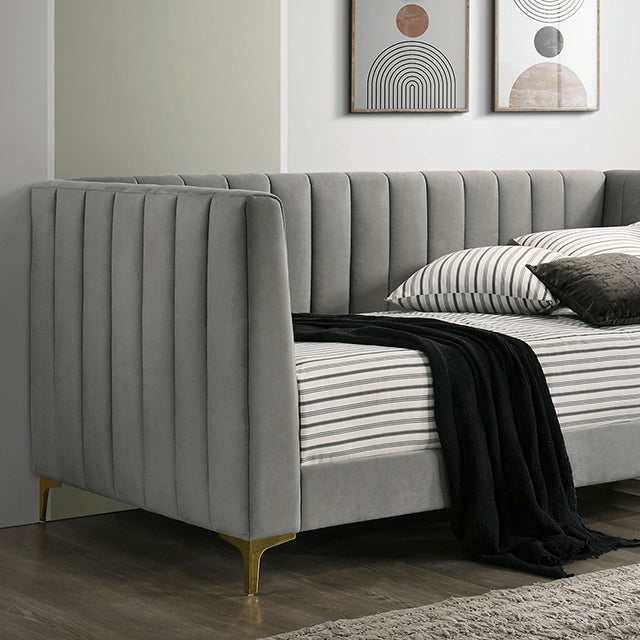 Neoma Light Gray Twin Daybed - Ornate Home