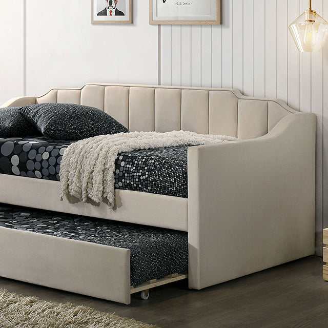 Kosmo Beige Twin Daybed - Ornate Home