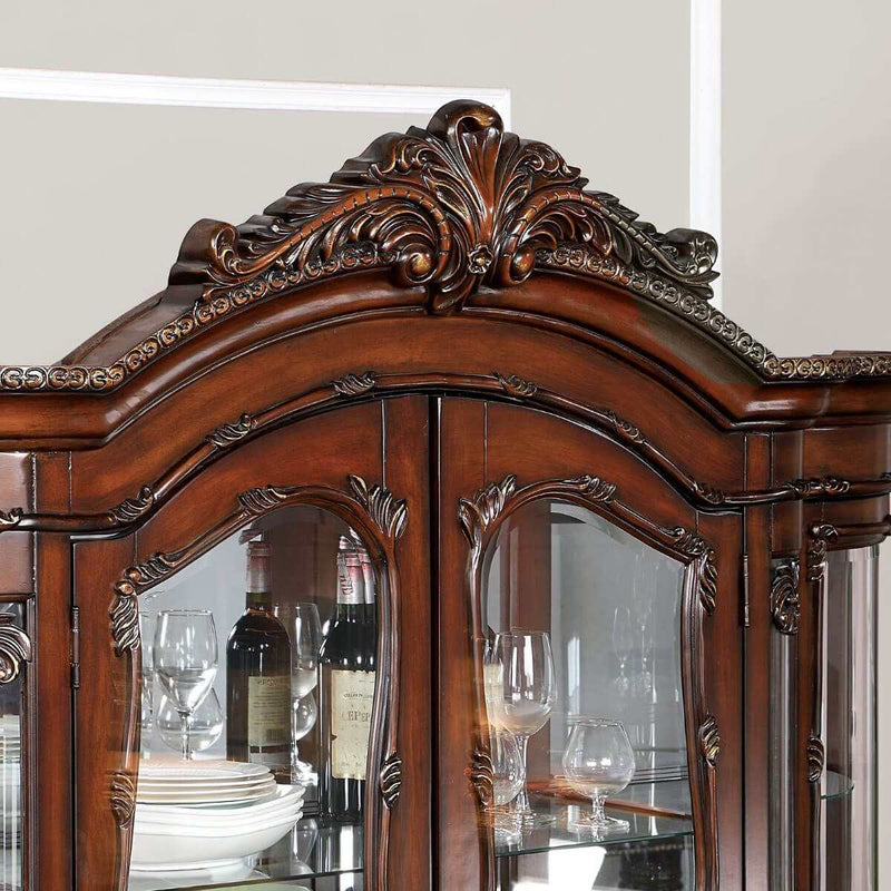 Normandy Brown Cherry Hutch & Buffet - Ornate Home