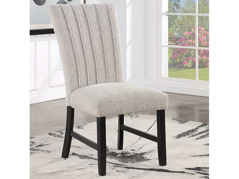 Opheim Gray/Black Side Chair (Set of 2) - Ornate Home