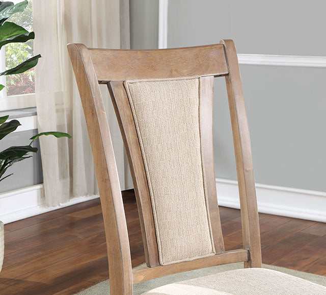 Upminster Natural Tone/Beige Side Chair (Set of 2) - Ornate Home