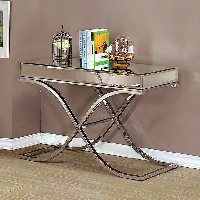 Sundance Chrome Sofa Table - Ornate Home