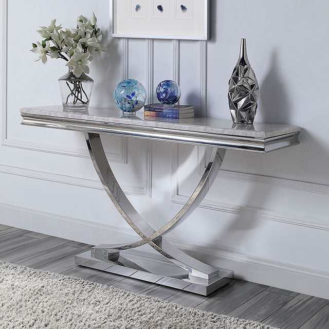 Wettingen Chrome Sofa Table - Ornate Home