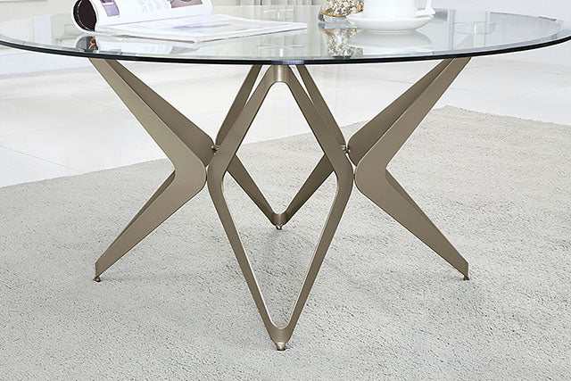 Alvise Champagne Coffee Table - Ornate Home