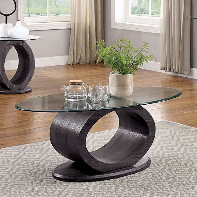 Lodia Gray Coffee Table - Ornate Home