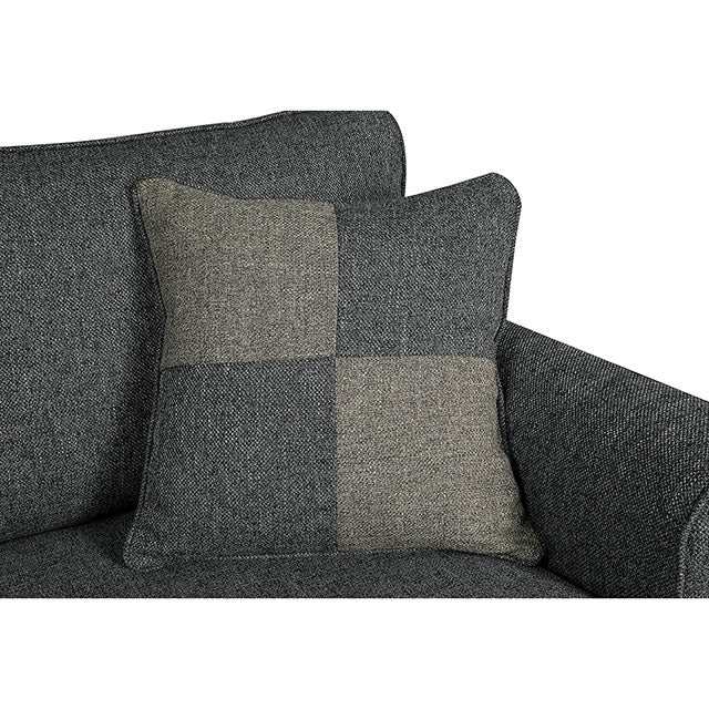 Rhian Dark Gray Sofa - Ornate Home