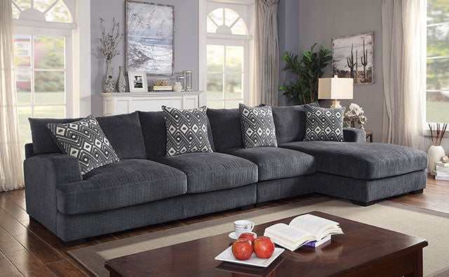 Kaylee Gray Large L-Shaped Sectional - Ornate Home