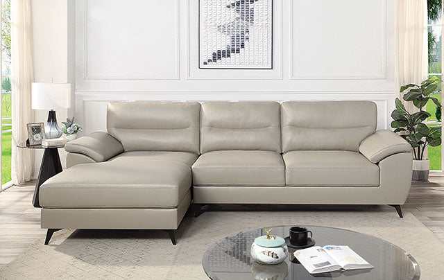 Mohlin Taupe Sectional - Ornate Home