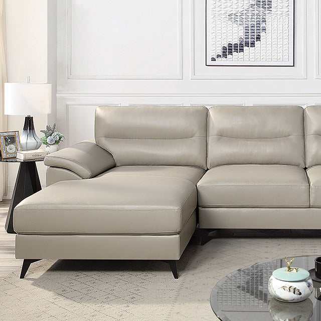 Mohlin Taupe Sectional - Ornate Home