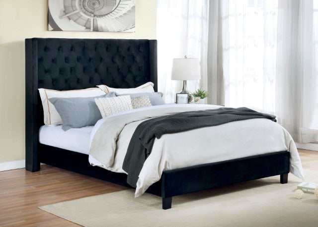 Ryleigh Black California King Bed - Ornate Home