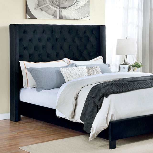 Ryleigh Black California King Bed - Ornate Home