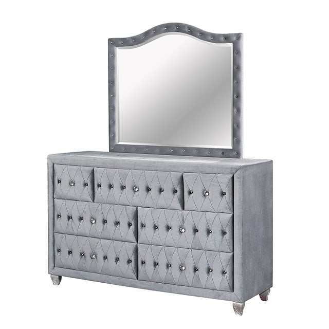 Alzir Gray Dresser - Ornate Home