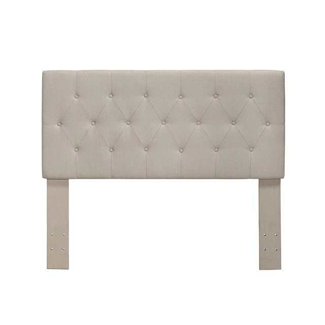 Leeroy Ivory Queen/Full Headboard - Ornate Home