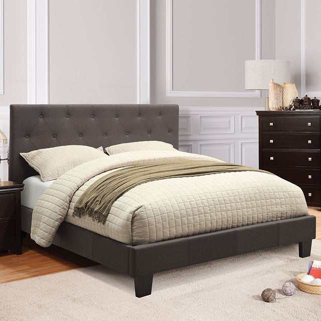 Leeroy Gray Twin Bed - Ornate Home