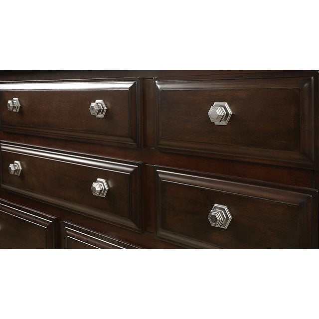 Litchville Brown Cherry Dresser - Ornate Home