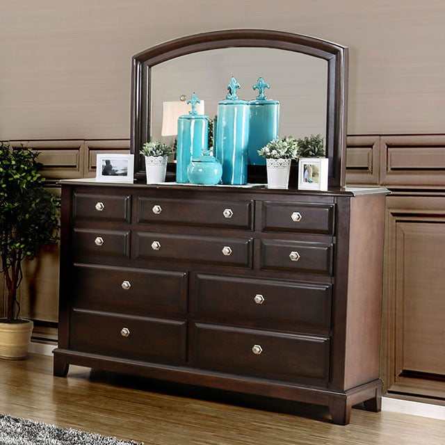 Litchville Brown Cherry Dresser - Ornate Home