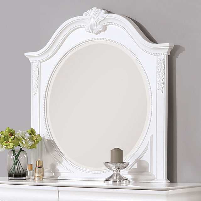 Alecia White Mirror - Ornate Home