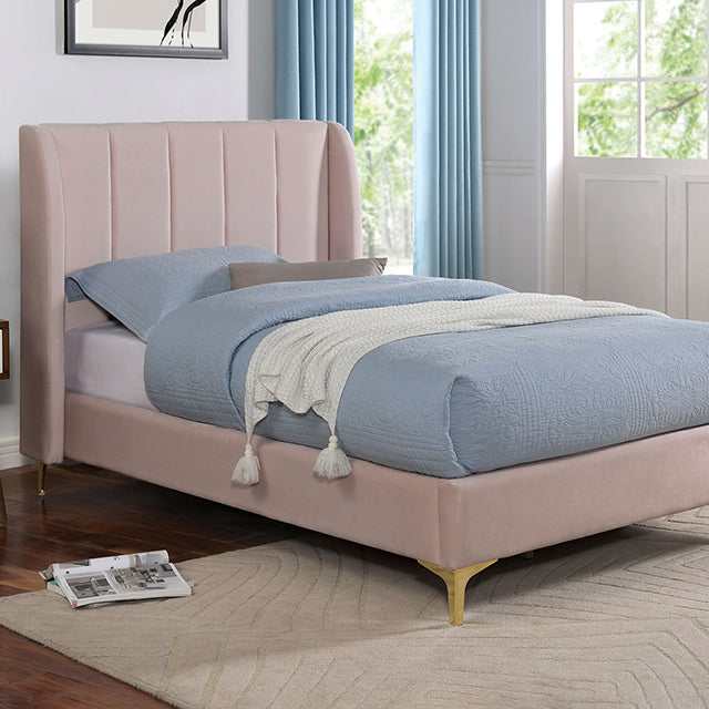 Pearl Light Pink Twin Bed - Ornate Home