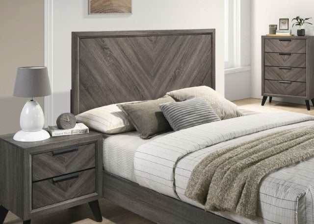 Vagan Gray Queen Bed - Ornate Home