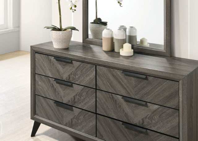 Vagan Gray Dresser - Ornate Home