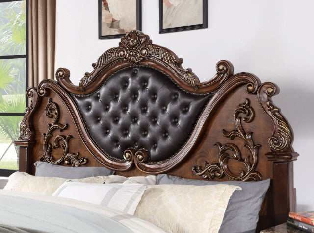 Esparanza Brown Eastern King Bed - Ornate Home