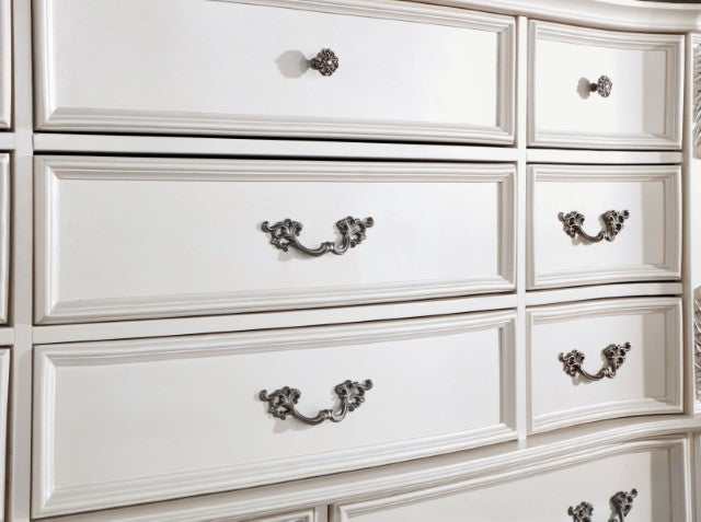 Esparanza Pearl White Dresser - Ornate Home