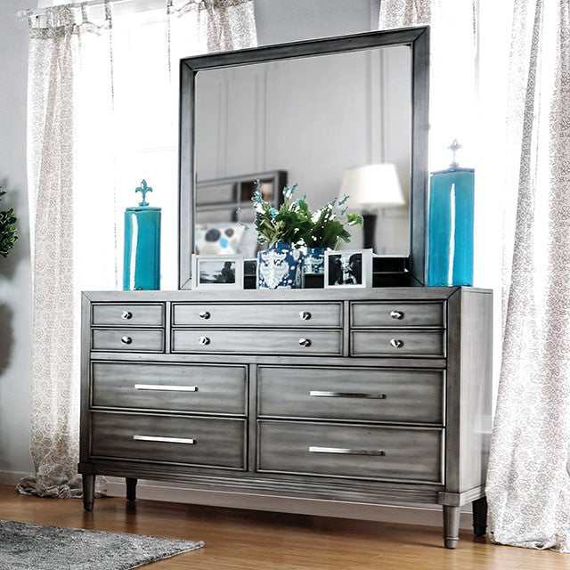 Daphne Gray Dresser - Ornate Home