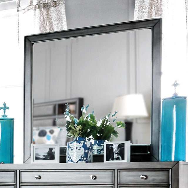 Daphne Gray Mirror - Ornate Home