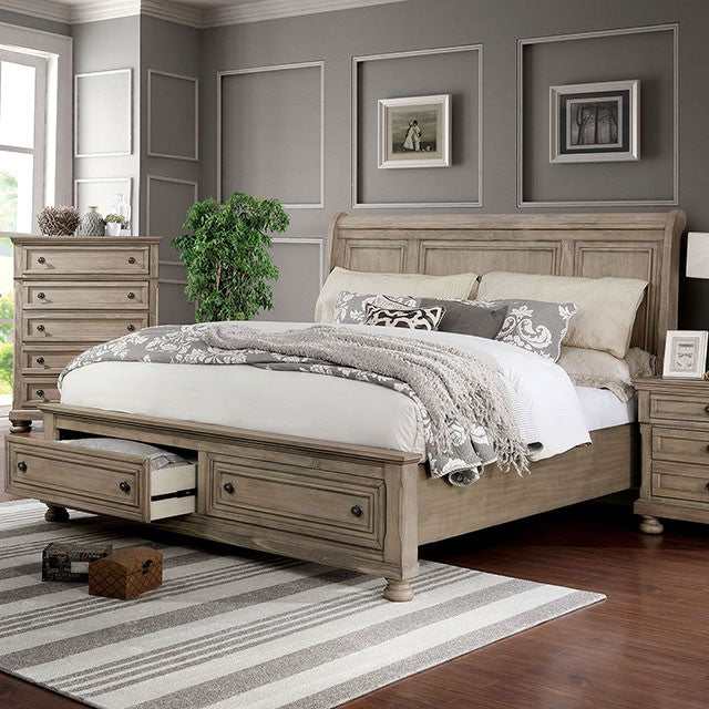 Wells Gray Eastern King Bed - Ornate Home