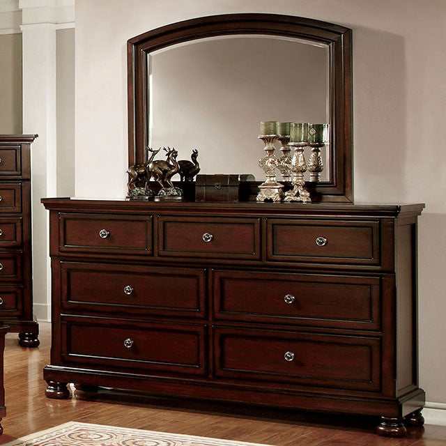 Northville Dark Cherry Dresser - Ornate Home