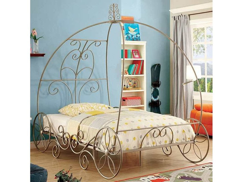 Enchant Champagne Twin Bed - Ornate Home