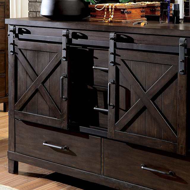 Bianca Dark Walnut Chest - Ornate Home