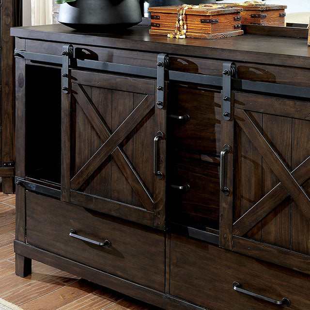 Bianca Dark Walnut Chest - Ornate Home