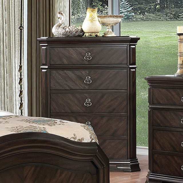 Calliope Espresso Chest - Ornate Home