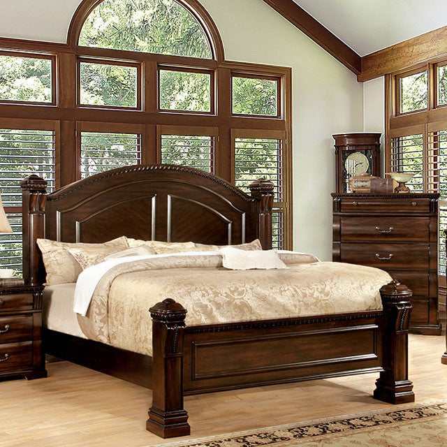 Burleigh Cherry Queen Bed - Ornate Home