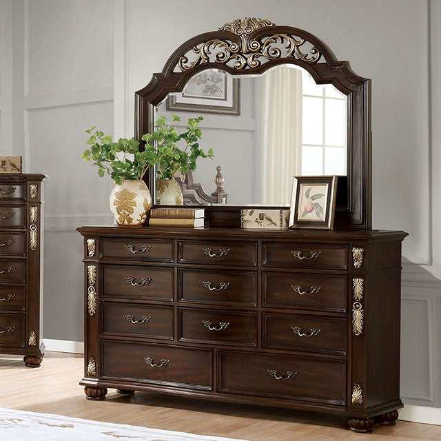 Theodor Brown Cherry Dresser - Ornate Home