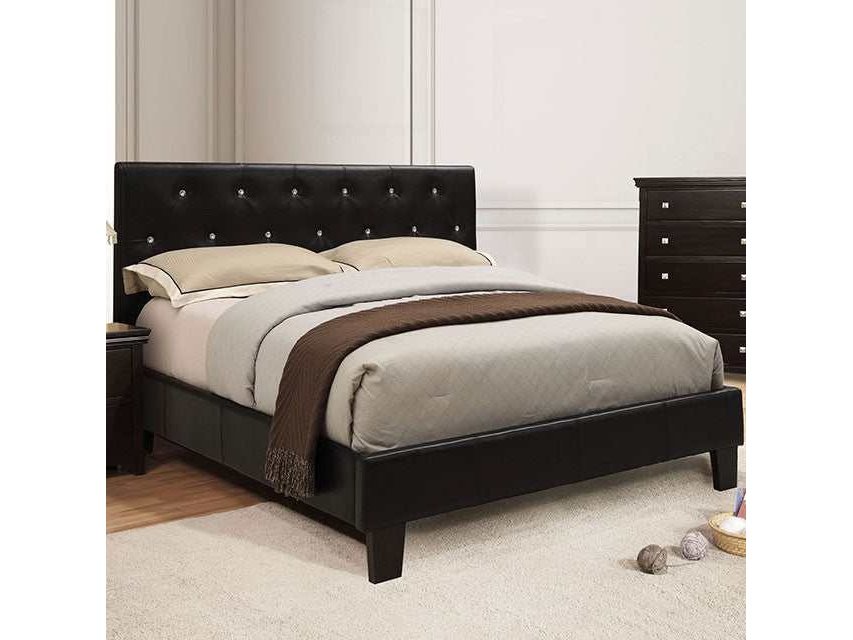 Velen Black California King Bed - Ornate Home