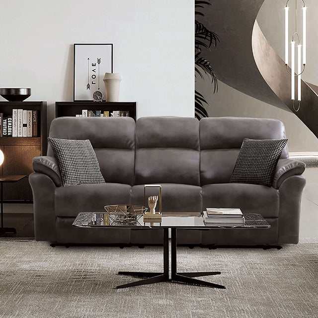 Josias Dark Gray Sofa - Ornate Home