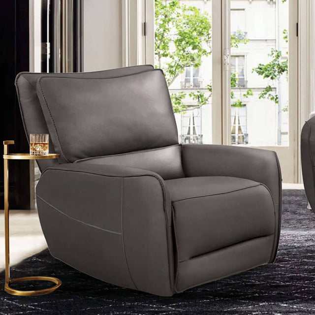 Phineas Gray Power Recliner - Ornate Home