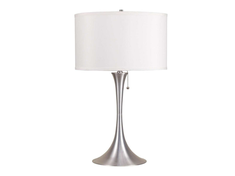 Cody Brushed Silver Table Lamp - Ornate Home