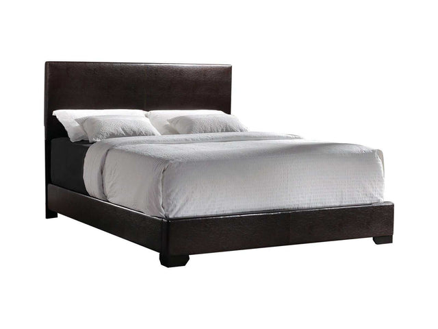 Conner Dark Brown Eastern King Panel Bed - Ornate Home