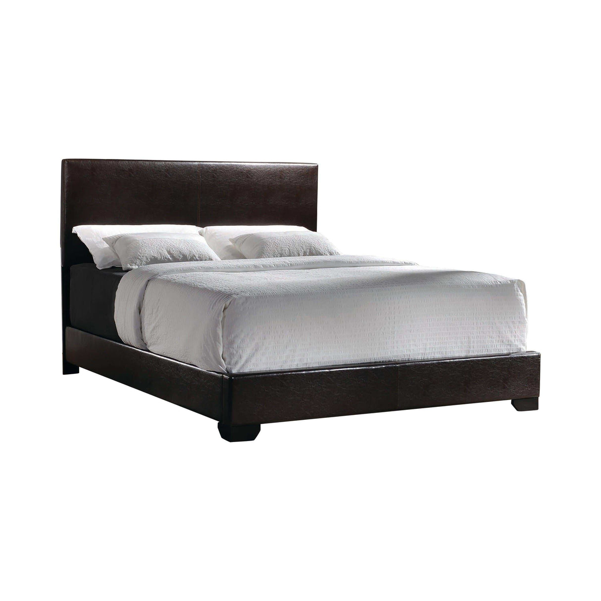 Conner Dark Brown Queen Panel Bed - Ornate Home