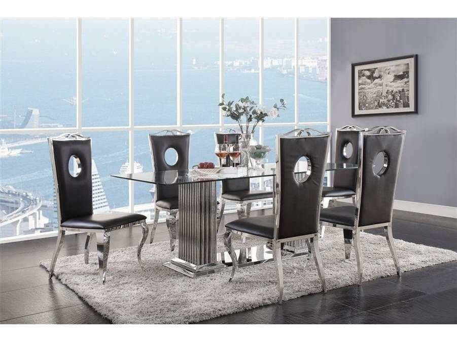 Cyrene 7pc Dining Room Set - Ornate Home