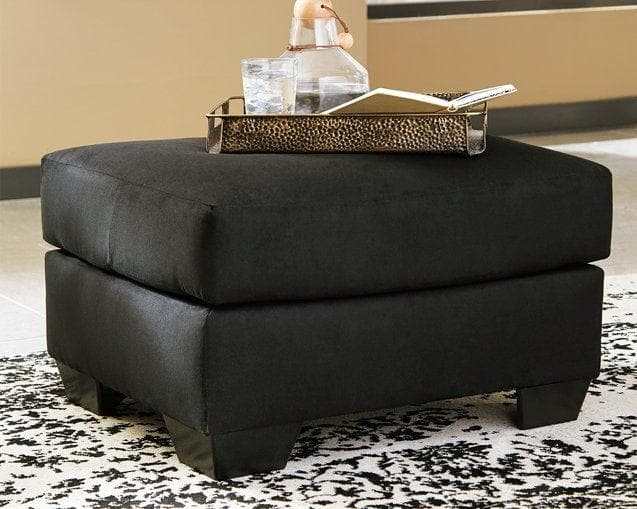 Darcy Ottoman - Ornate Home