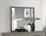 Derbyshire Grey Oak Dresser Mirror - Ornate Home