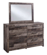 Derekson Multi Gray Dresser & Mirror - Ornate Home