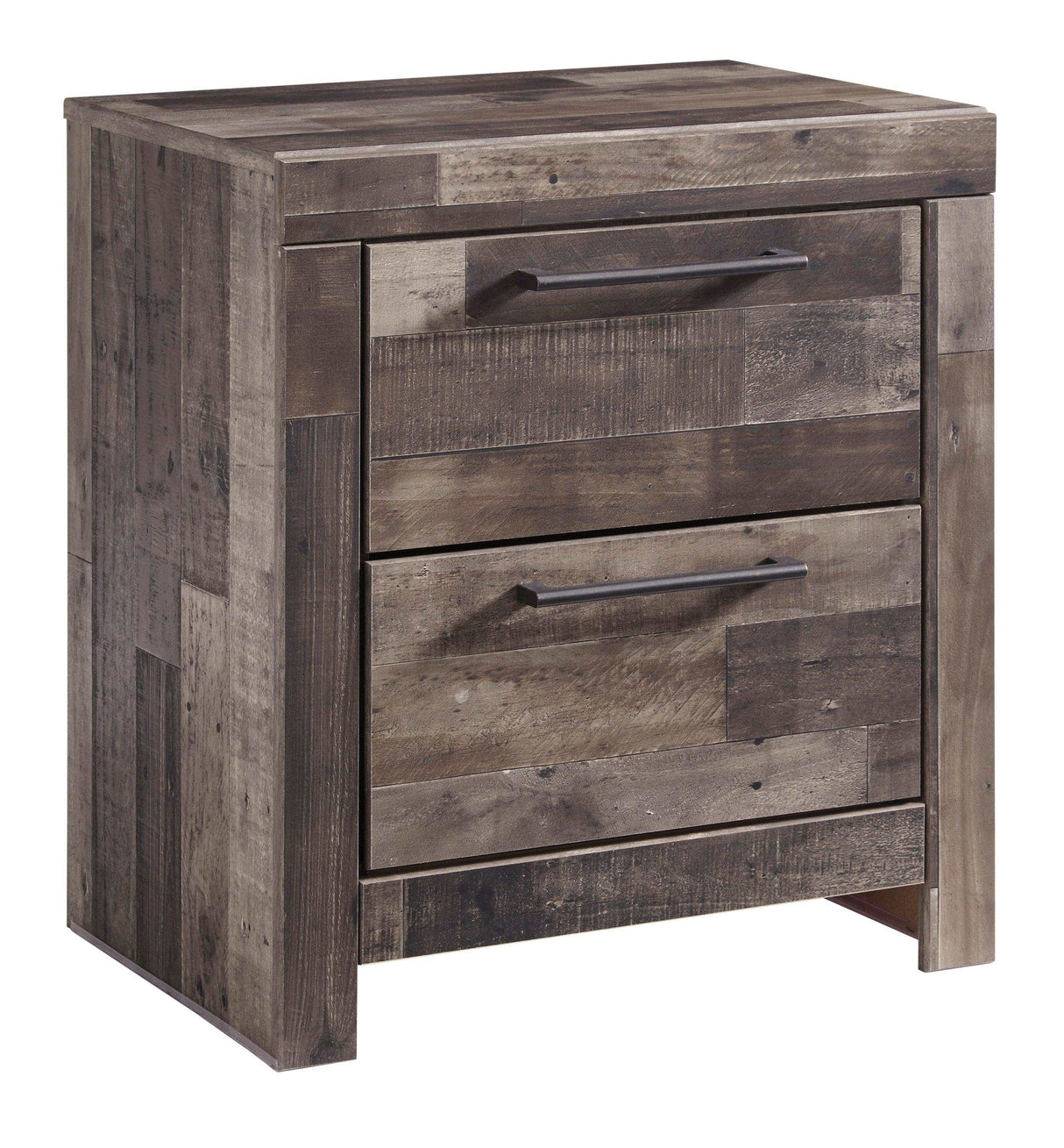 Derekson Multi Gray Nightstand - Ornate Home