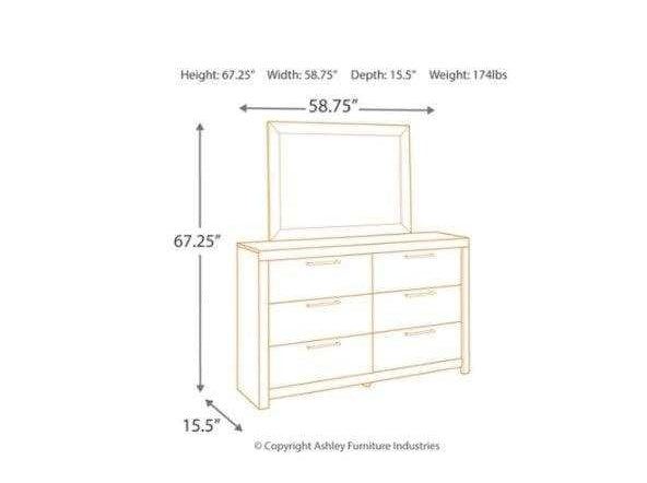 Derekson Multi Gray Queen Panel Bedroom Set / 4pc - Ornate Home