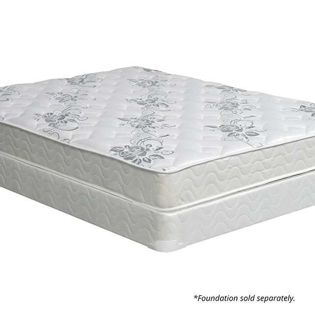 Elbertyna White 8" Tight Top Eastern King Mattress - Ornate Home